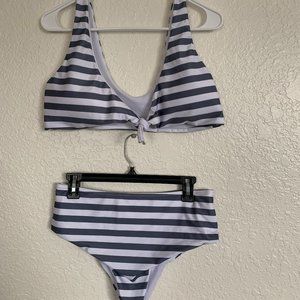 Sunny Co Clothing High Waisted Swim Suit
